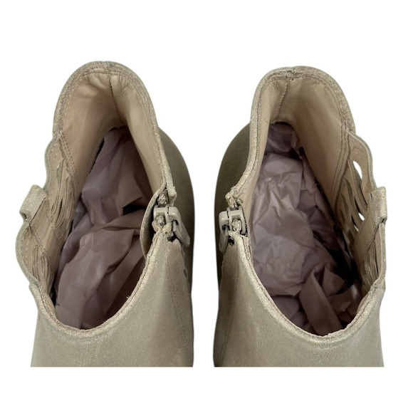 Paul Green Vienna Biscuit Soft Suede Chelsea Boots Womens US 7.5 UK 5 New $520 - Picture 9 of 12